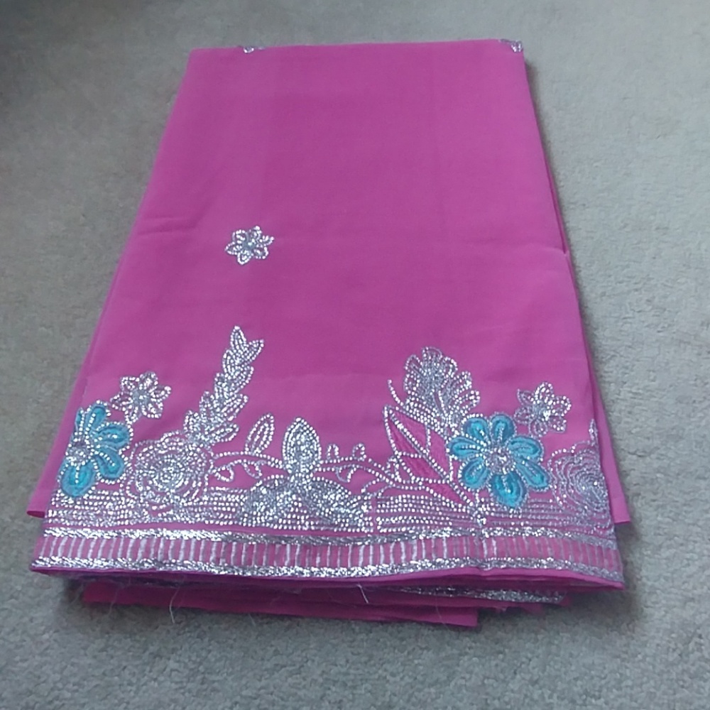 Saree with blouse